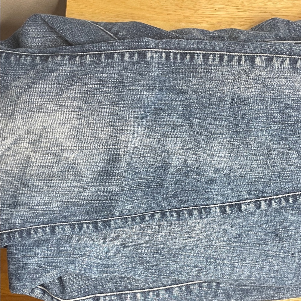 Torrid Blue Frayed Hem Jeans - Picture 3 of 8